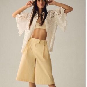 Esquíes by Anthropologie pleated Wide-Leg Pants